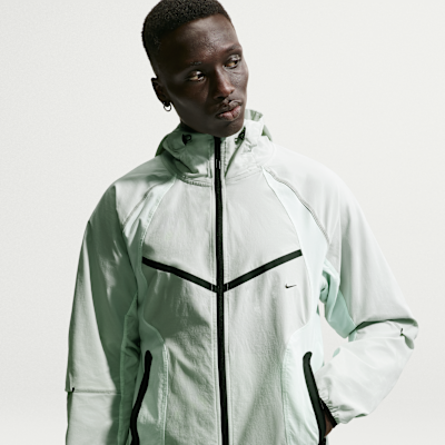 Nike Tech Men's Dri-FIT Woven Full-Zip Color-Block Windrunner